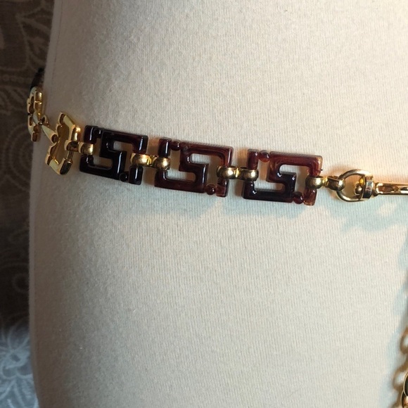 Unbranded Brown & Gold Chain Belt RTM - Picture 4 of 5